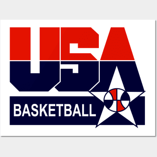 USA Basketball Dream Team 92 Retro Posters and Art